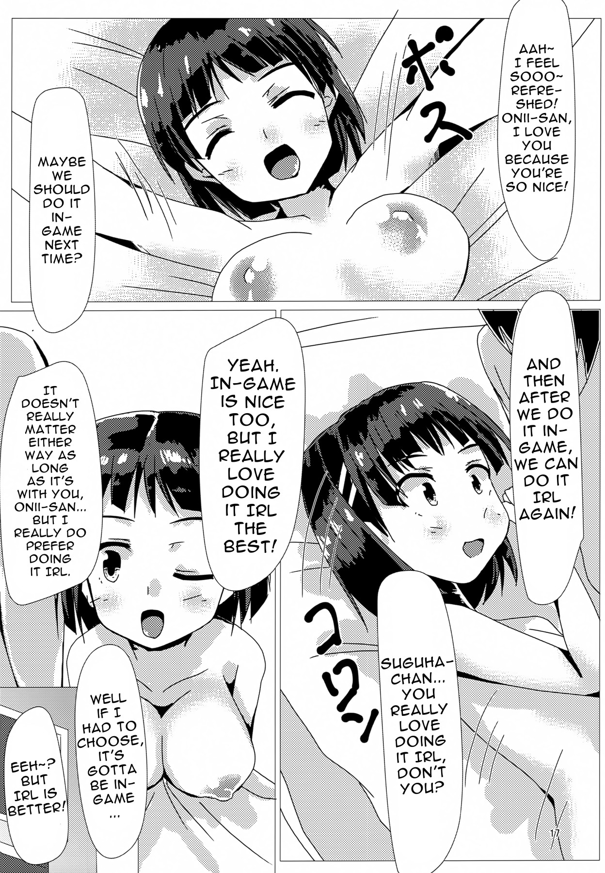 Hentai Manga Comic-I Tried Dating Suguha-Read-16